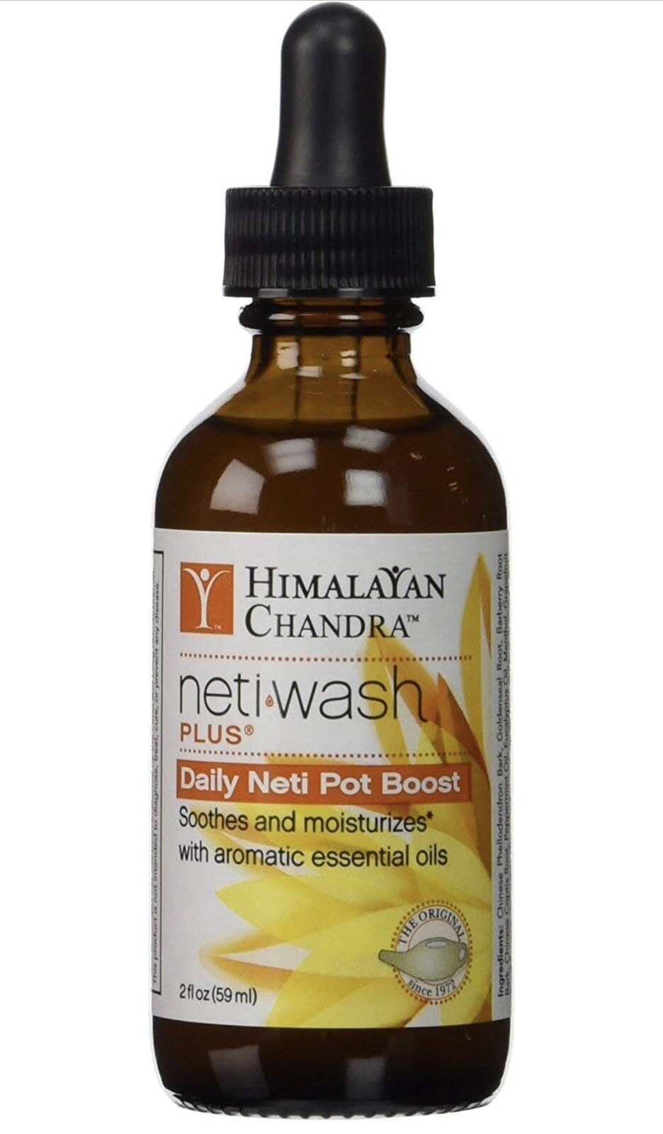 Himalayan Institute Neti Wash Plus Daily Neti Pot Boost, 2 Oz Exp 07/2027