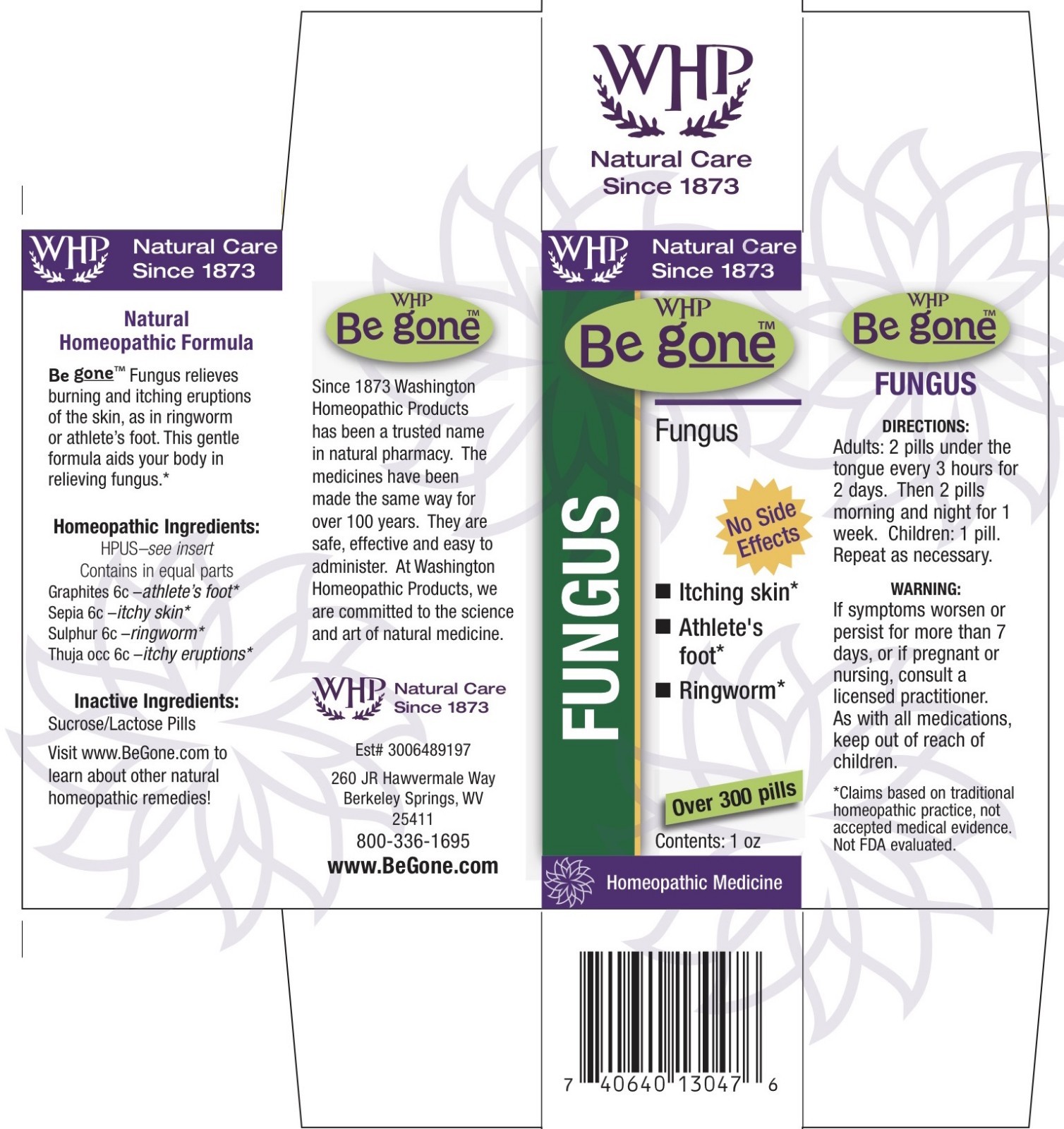 Washington Homeopathic Products – stop itching – Fungus 1 oz