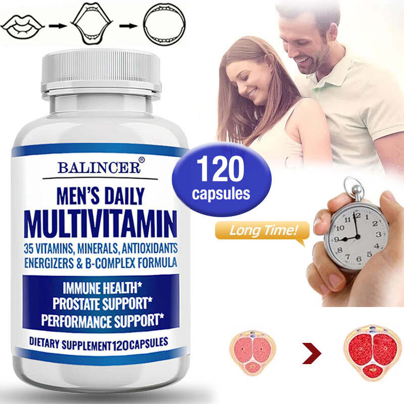 Men’s Daily Multivitamin: 35 Vitamins, Minerals, Antioxidants