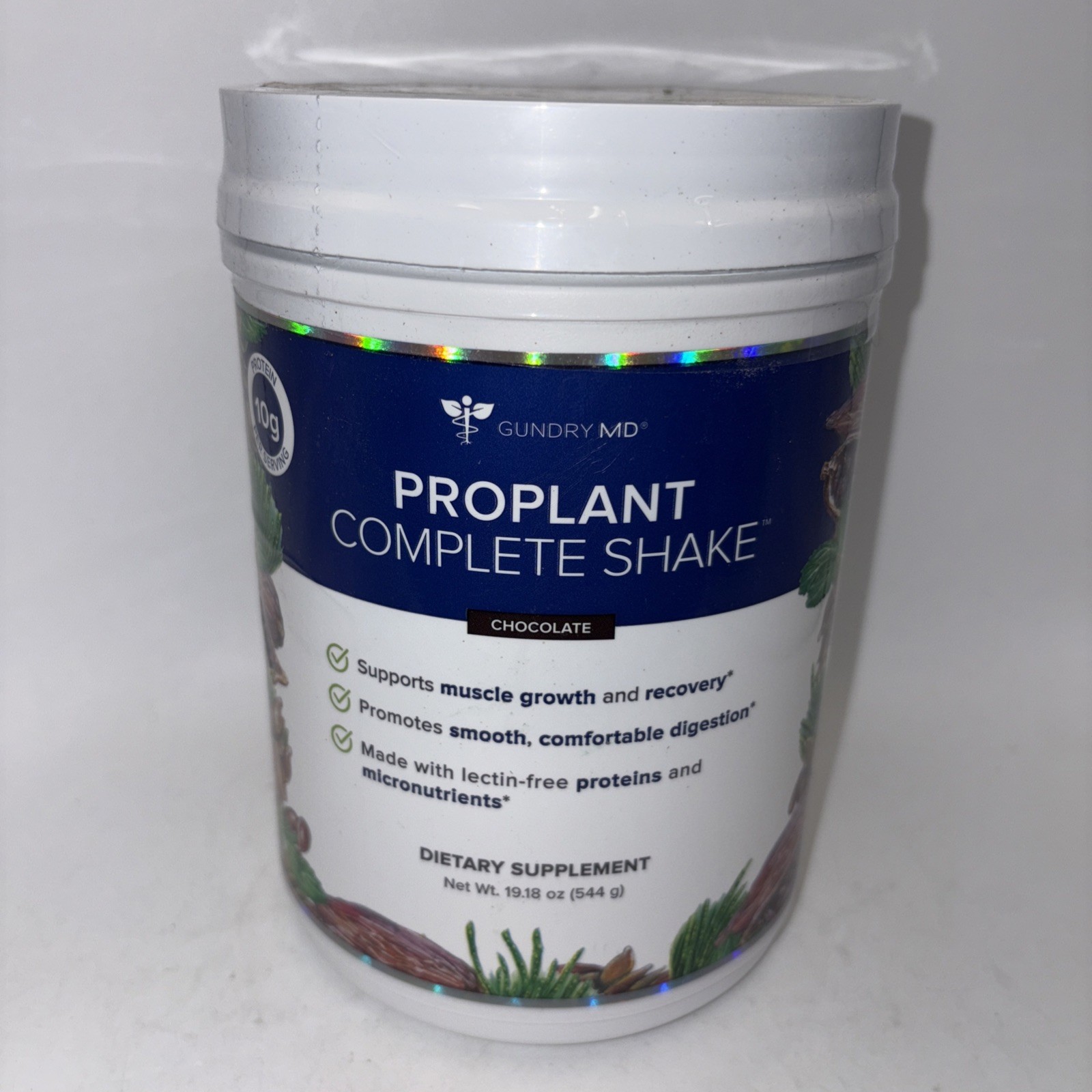 Gundry MD Proplant Complete VShake Chocolate 19.18 oz 20 servings Exp: 12/2026