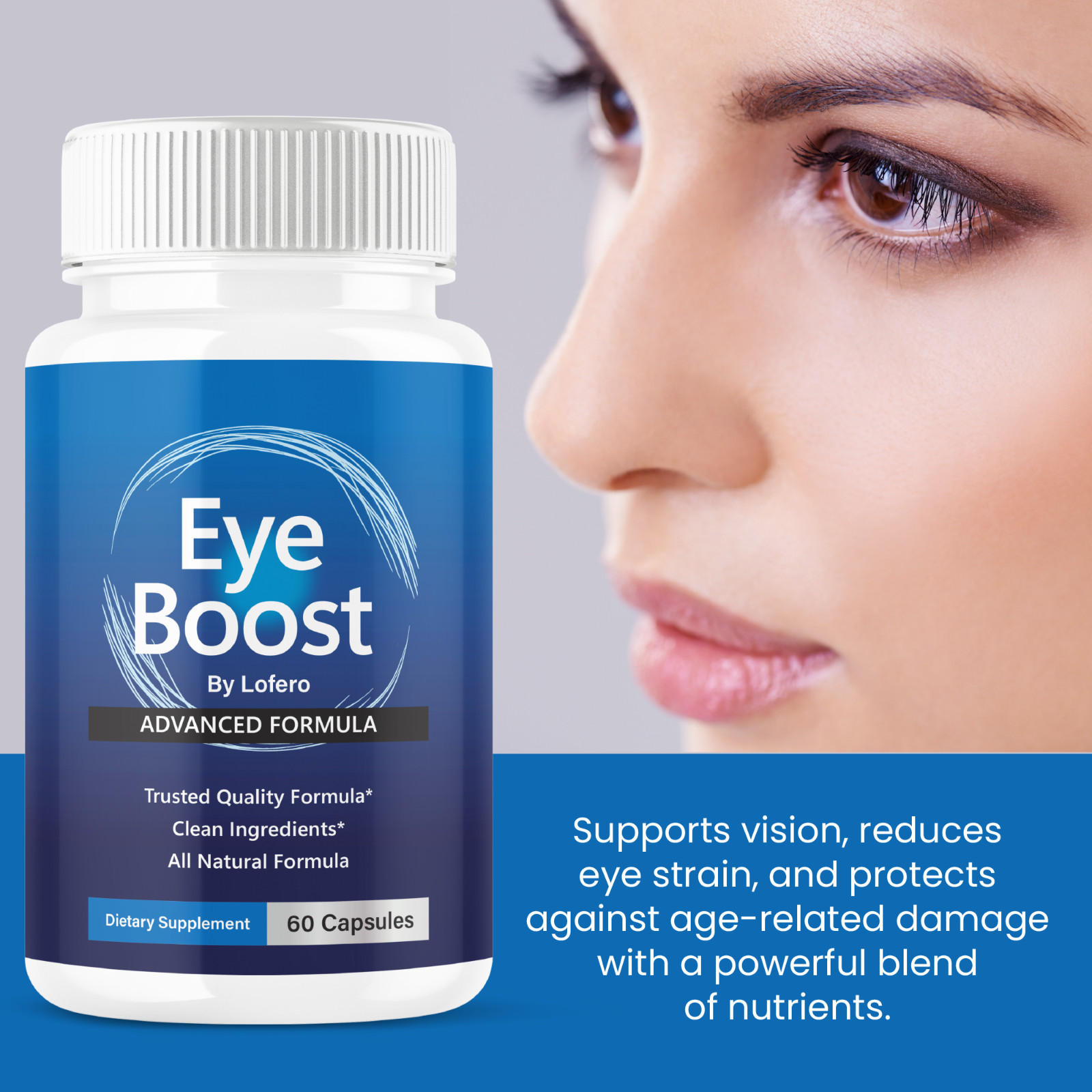 (3 Pack) Eye Boost Capsules, EyeBoost Eye Vision Support Supplement (180ct)
