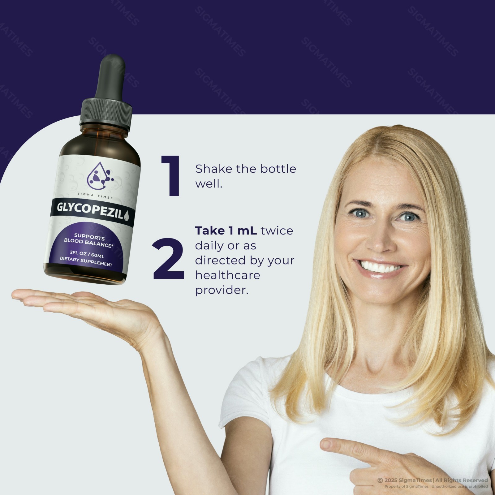 Glycopezil Drops, For Healthy Blood Support and Circulation (30 servs.)