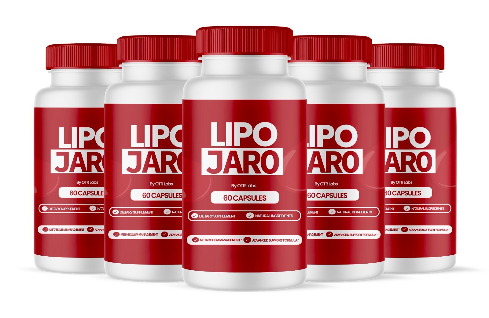 Lipo Jaro Weight Support Dietary Supplement 300 Capsules Genuine LipoJaro