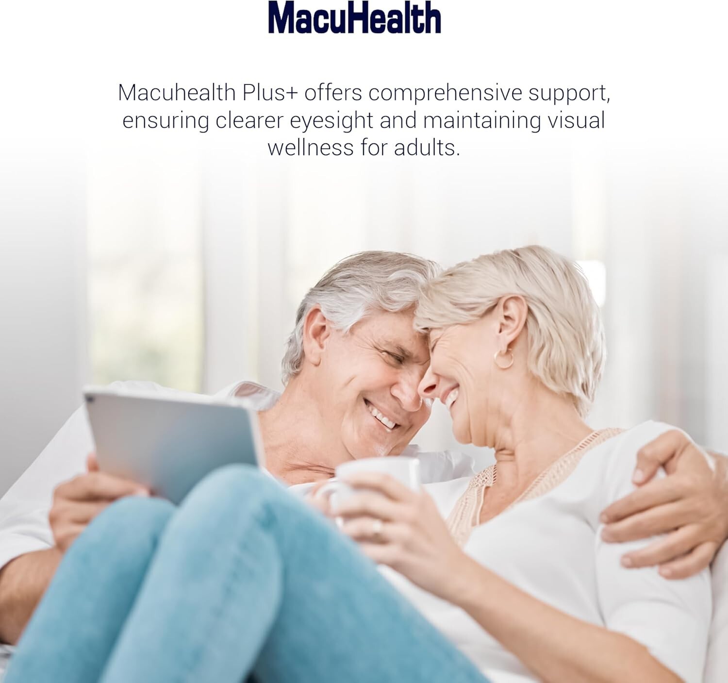 MacuHealth Plus+ DIRECT Eye Vitamin Macular Degeneration Health Supplement AMD