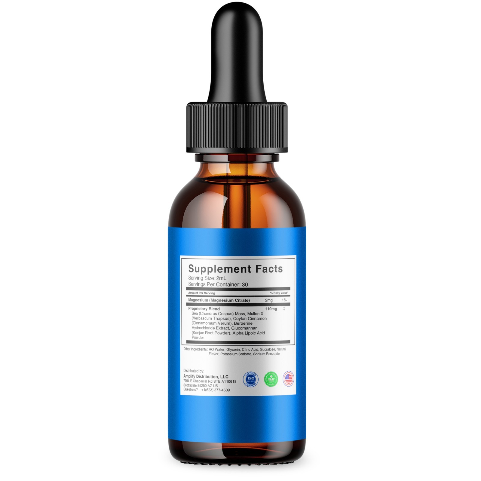 Lipo Pure Drops, LipoPure Weight Management Support Supplement (2oz)