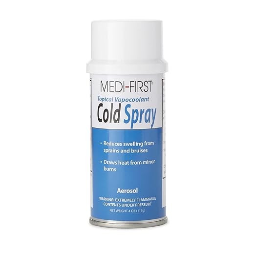 Fast Pain Relief Topical Coolant Spray for Minor Sports Injuries (4oz)