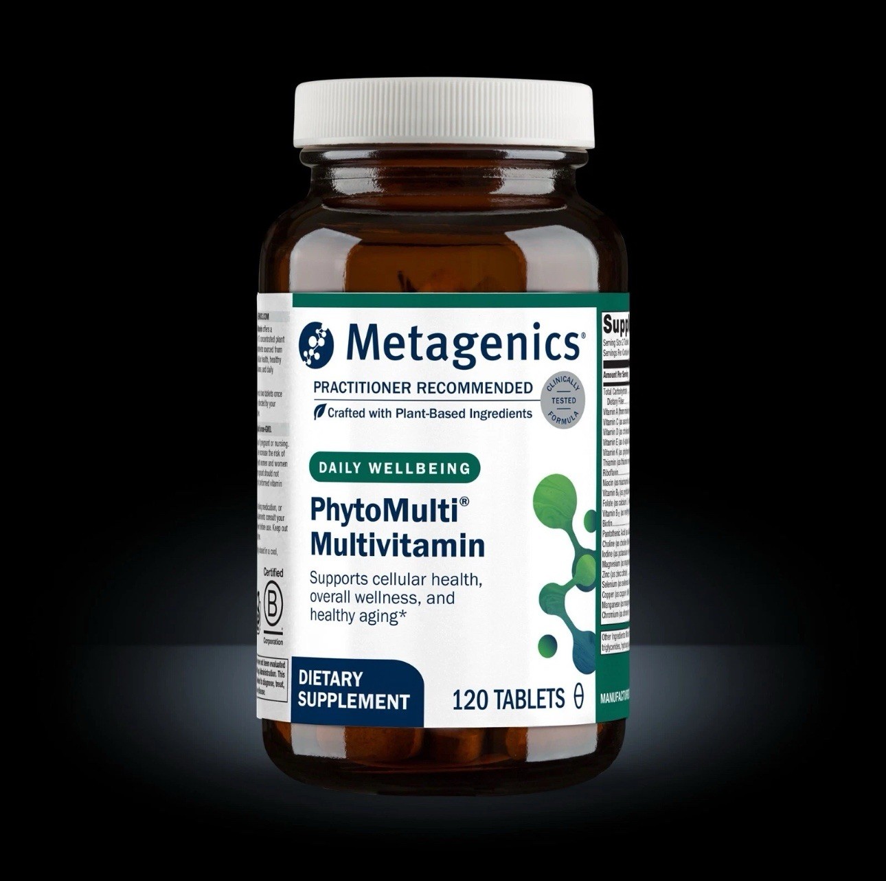 Metagenics PhytoMulti Multivitamin Without Iron – 120 Tablets