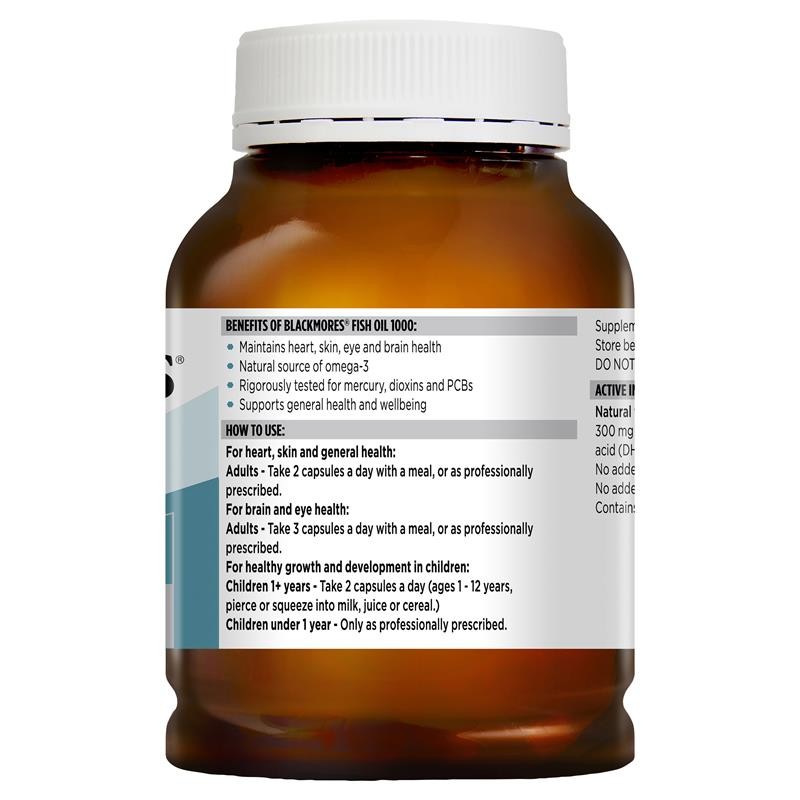 Fish Oil 1000mg 400 Capsules – Daily Wellness Support – 5 Pack