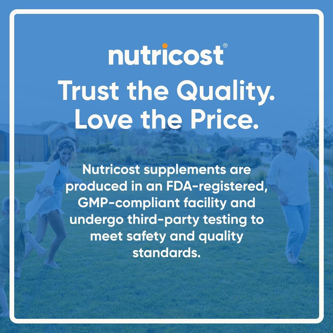 Nutricost Glucosamine 1800mg with Chondroitin & MSM, 240 Count (Pack of 1)
