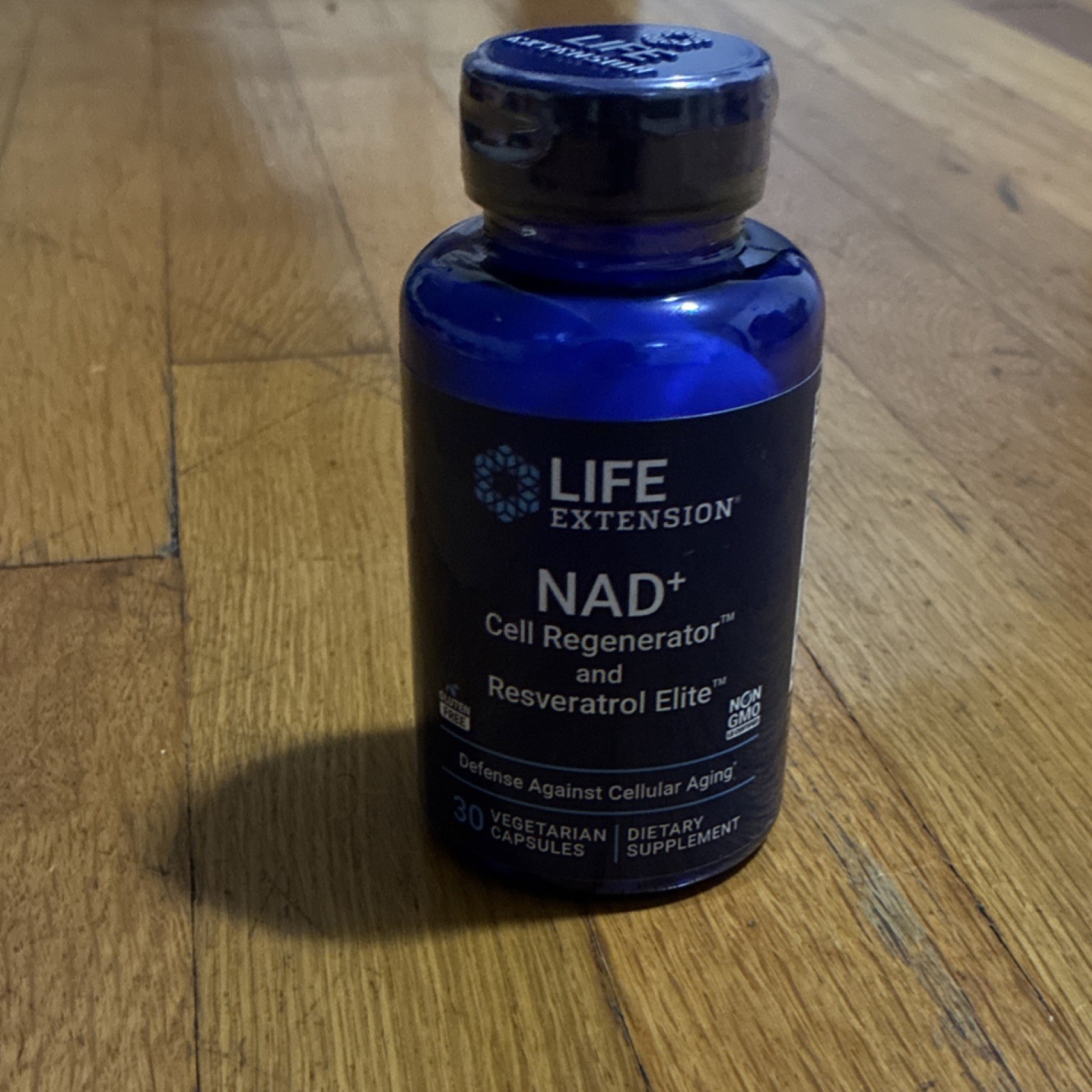 Life Extension NAD+ Cell Regenerator + Resveratrol Elite 30 Veg Caps Non-GMO