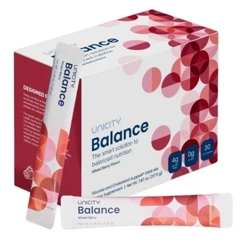 Unicity Balance NATURAL Mixed Berry, 30 Stick Packs…