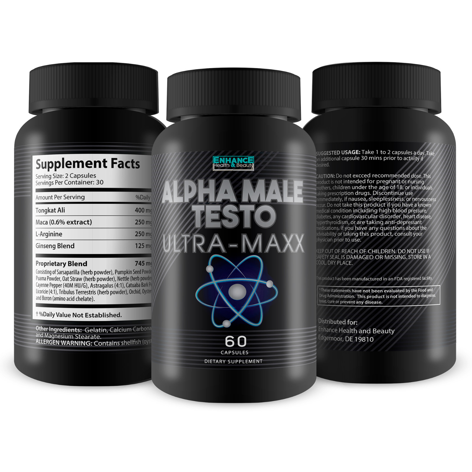 Alpha Male Testo Ultra-MAXX – Our Best Tribulus Test Booster for Men – Male