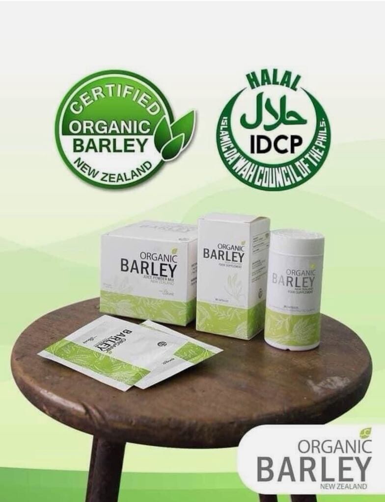 JC pure organic barley power juice with stevia from New Zealand