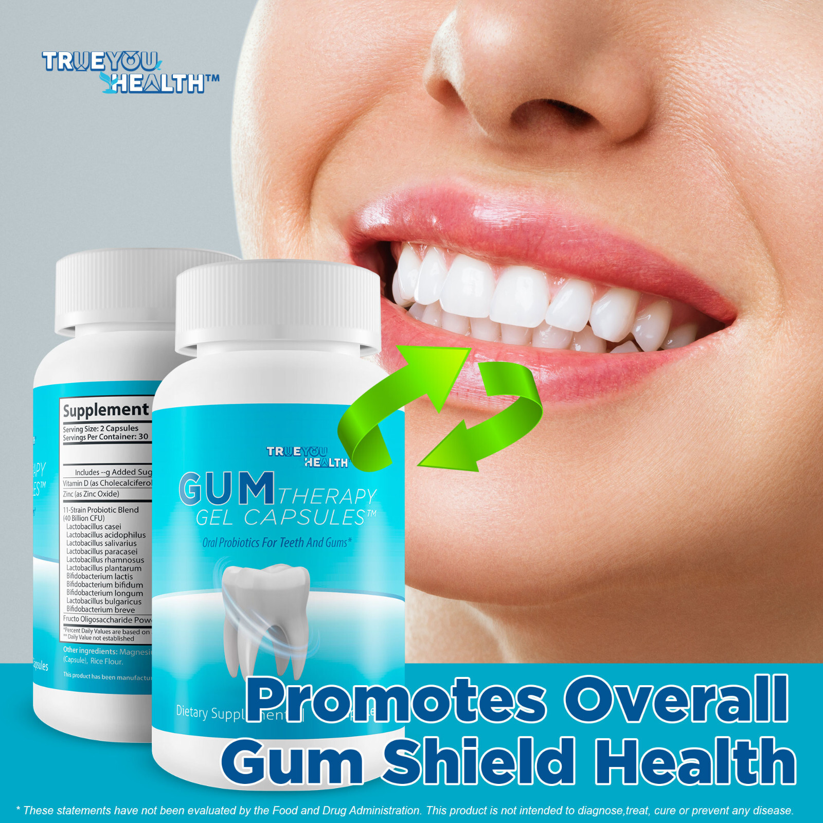 Gum Therapy Gel Capsules – Our Best Gum & Teeth Support Probiotic