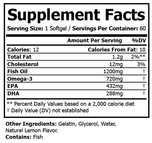 Pure Omega-3 – Essential Fatty Acid Supplement for Optimal Health