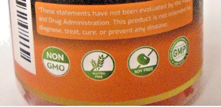 58 Bottles Prebiotic Fiber Gummies, 7g per Serving of 3 (30/Bottle) Orange 3/27