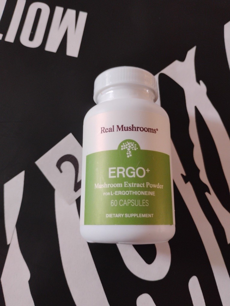 ERGO + L-Ergothioneine By RealMushrooms 60 Caps New Sealed Sell 11/2028