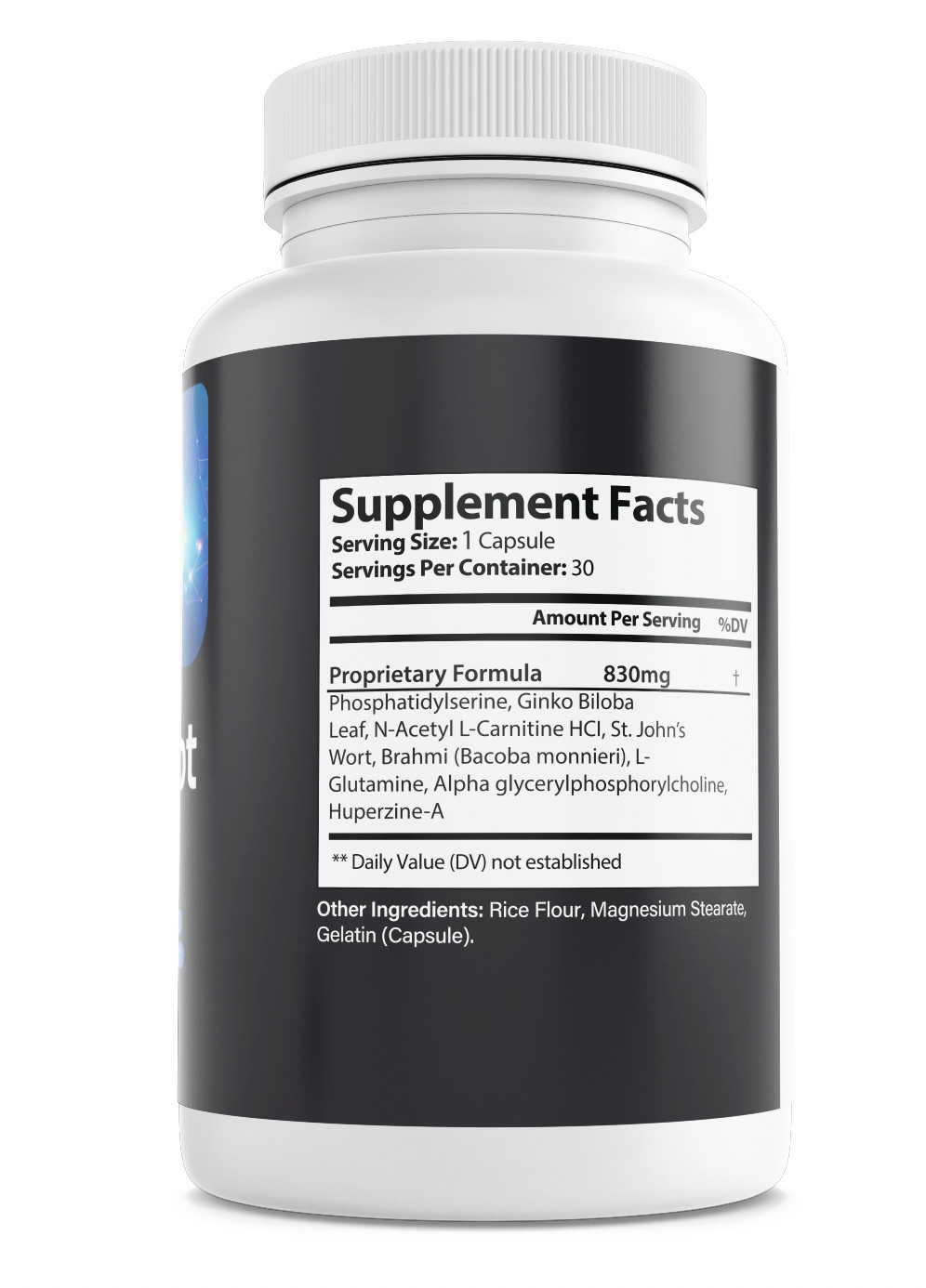 MindCept Brain Cognitive Health Natural Support Dietary Supplement 30 Capsules