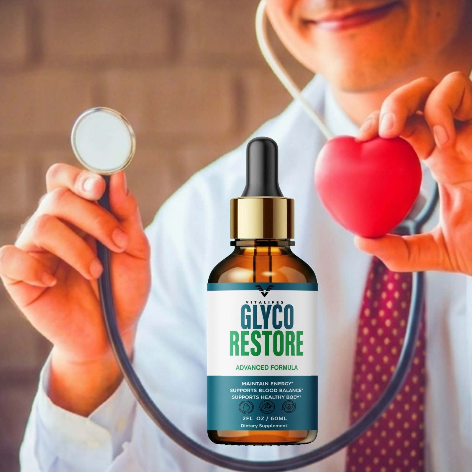 Glyco Restore Drops – Official GlycoRestore Formula for Blood Health 120ml