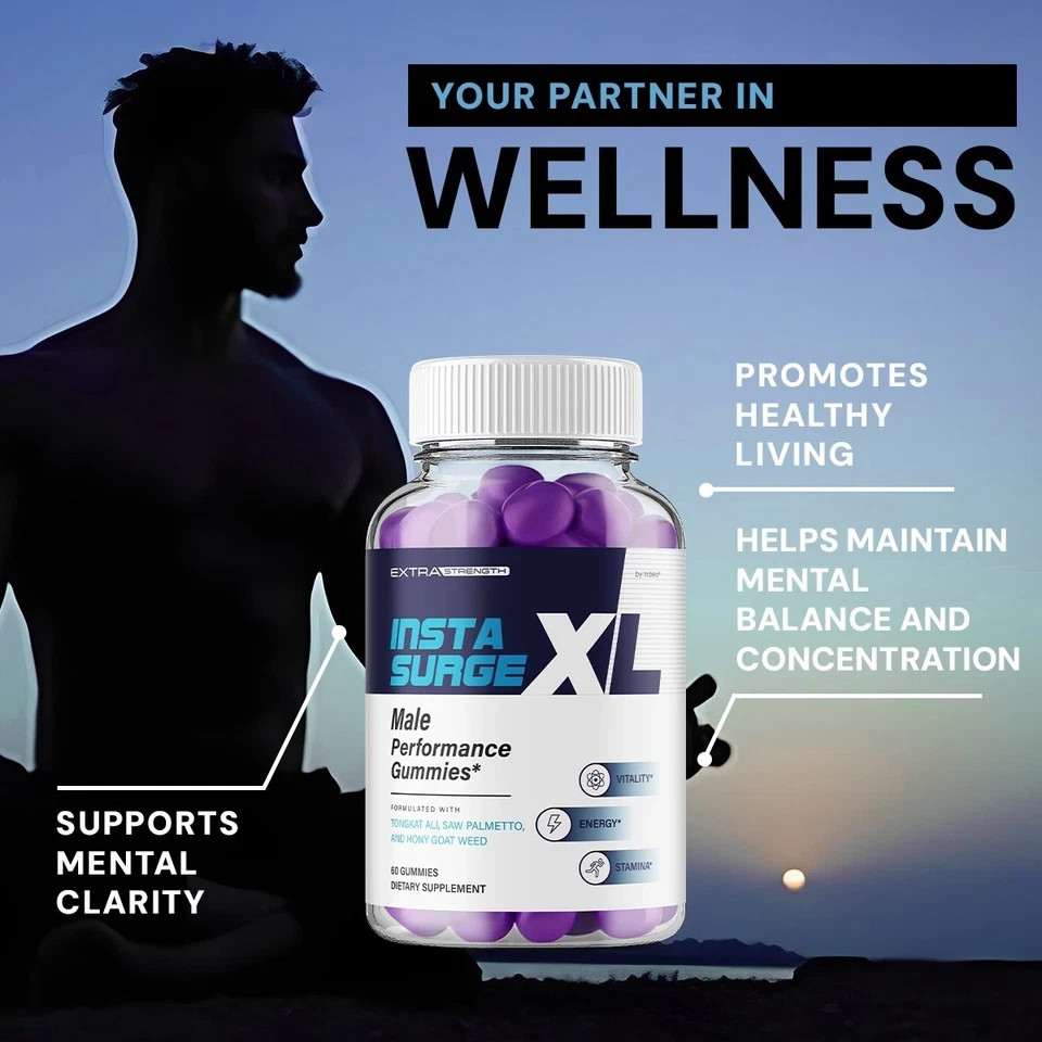 (1 Pack) Insta Surge XL Gummies for Men – InstaSurge XL Gummy organic Blend