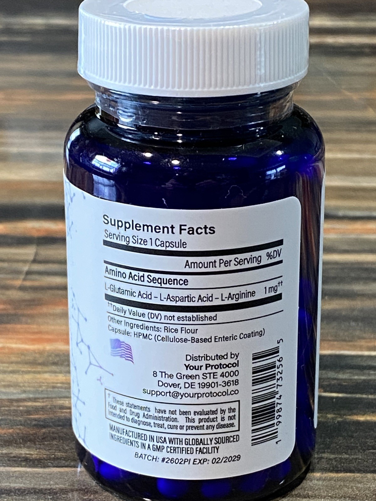 Pinealon – Brain Peptide Bioregulator 60 capsules