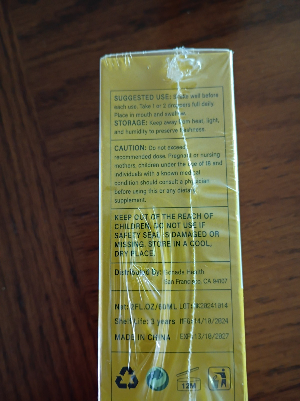 Bari Drops Liquid Supplement-Natural Formula – 2 oz Each (2 Pack) Exp 10/13/27