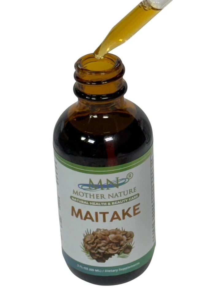 Organic Maitake Mushroom Liquid Extract Drop 2oz Grifola Frondosa Immune Support