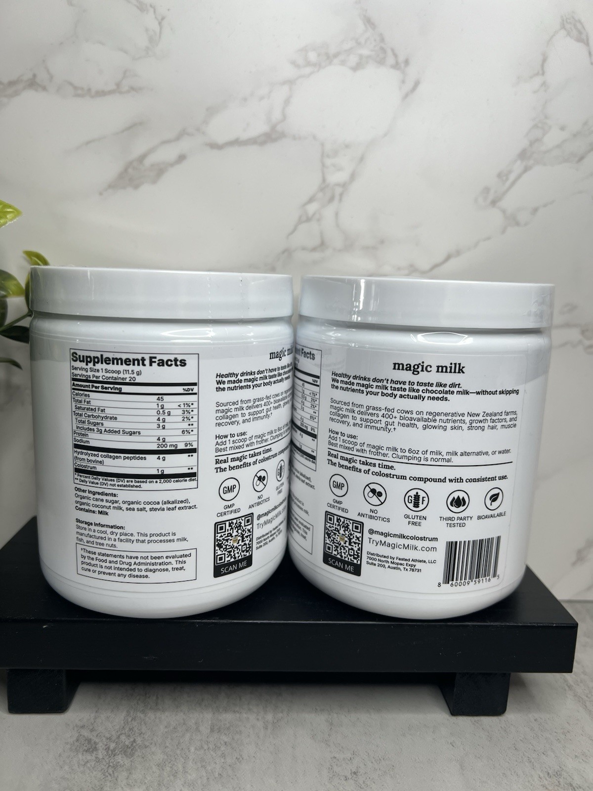 Magic Milk Colostrum & Collagen Powder Chocolate Milk 8.11 oz Exp 03/2028