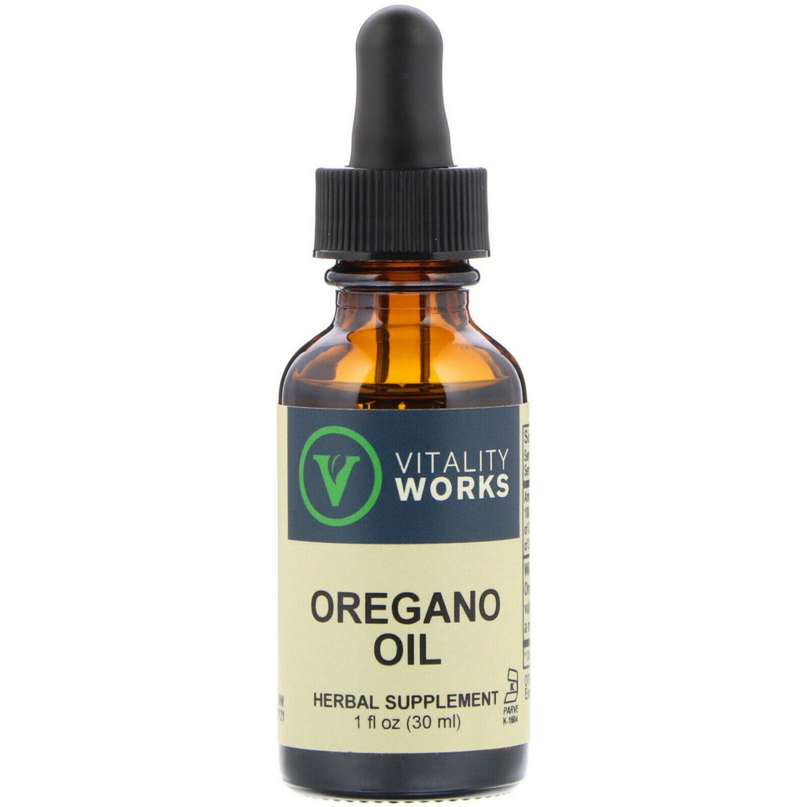 Vitality Works Oregano Oil 1 fl oz 30 ml Kosher New