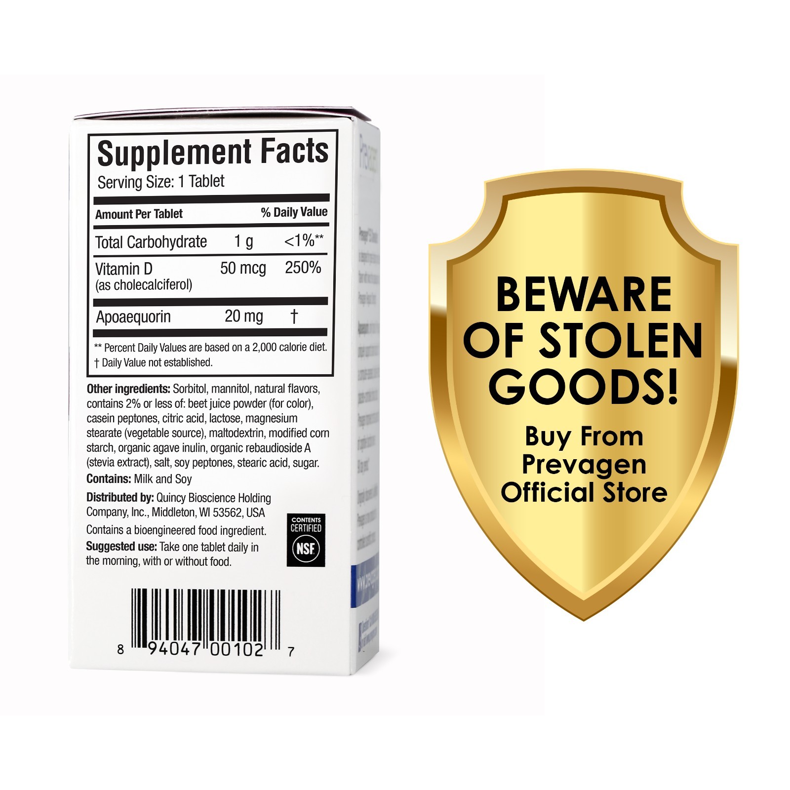 Prevagen Extra Strength 20mg Mixed Berry Chewables – 3 Pack (90-Day Supply)