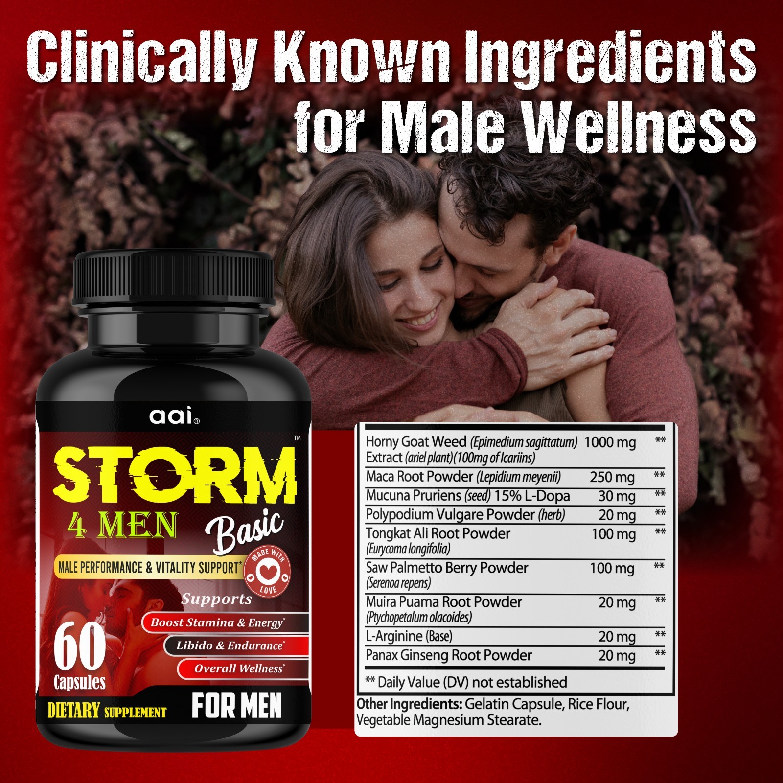 Extra Performance Support Supplement Enhancement, Men Testosterone Booster 17/12