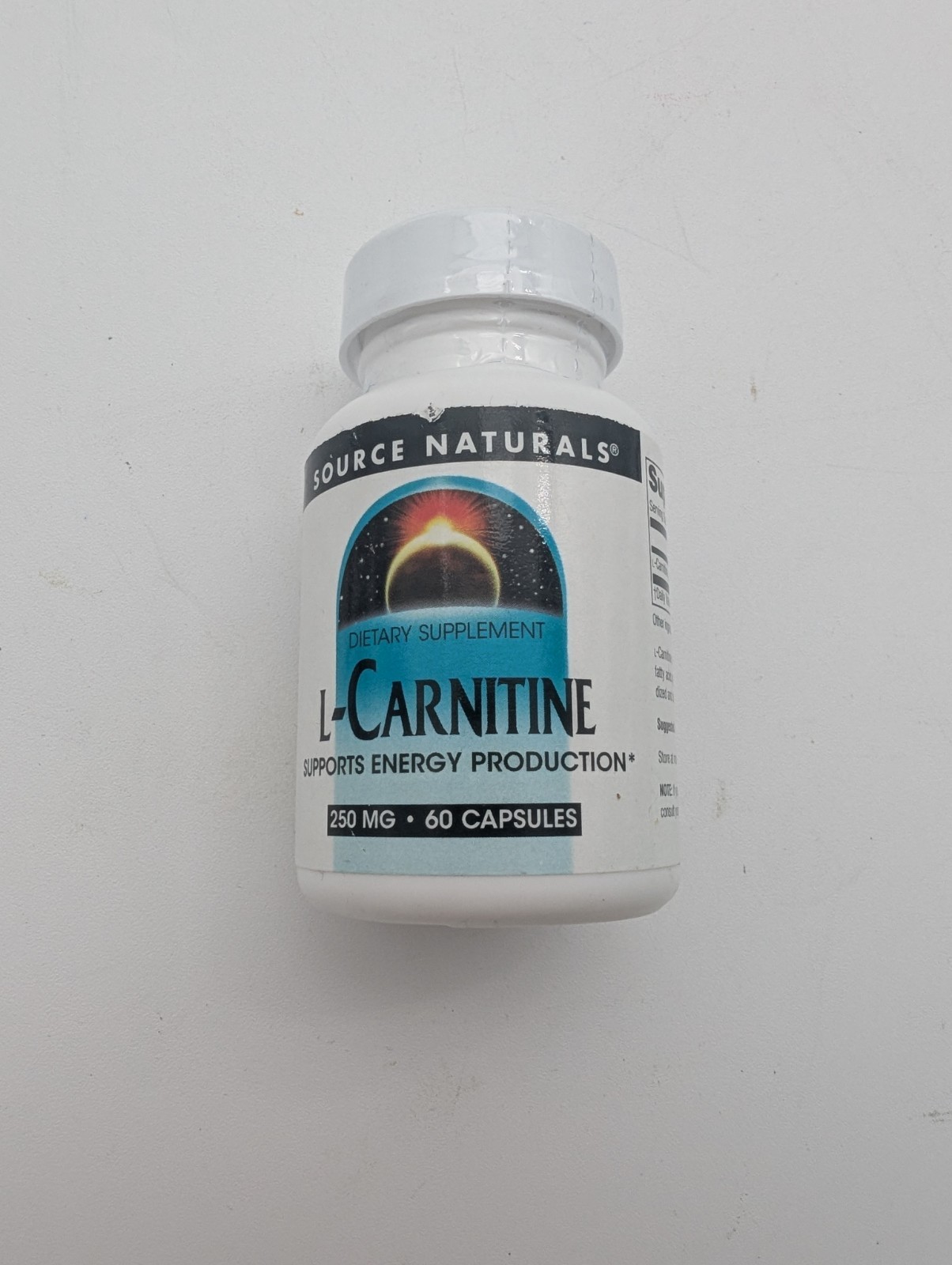 Source Naturals L-Carnitine 500 mg 60 Caps