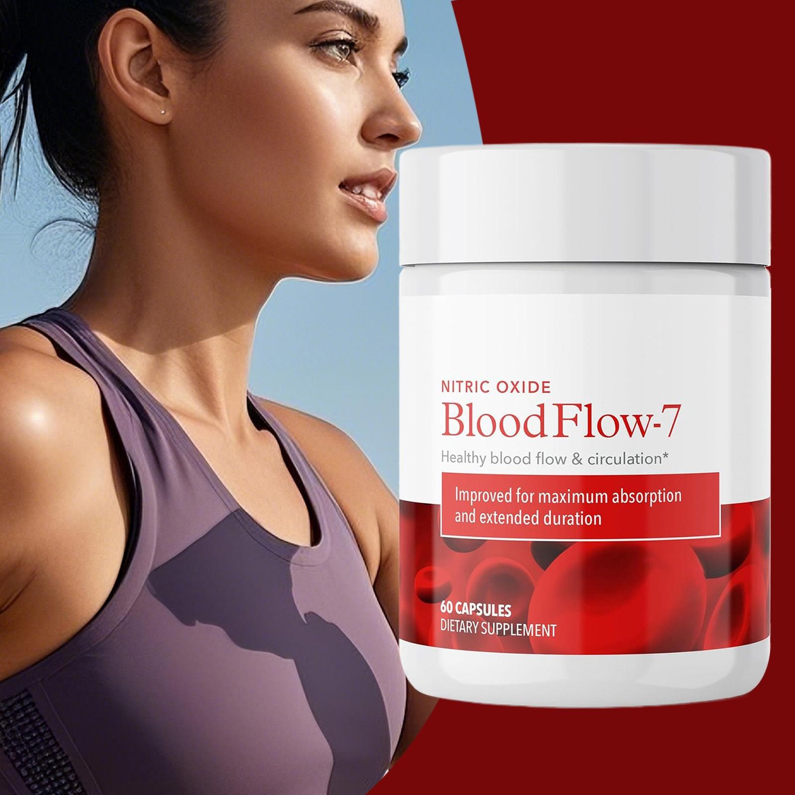 Blood Juvenon Flow-7 Nitric Oxide Dietary S – 60 CT