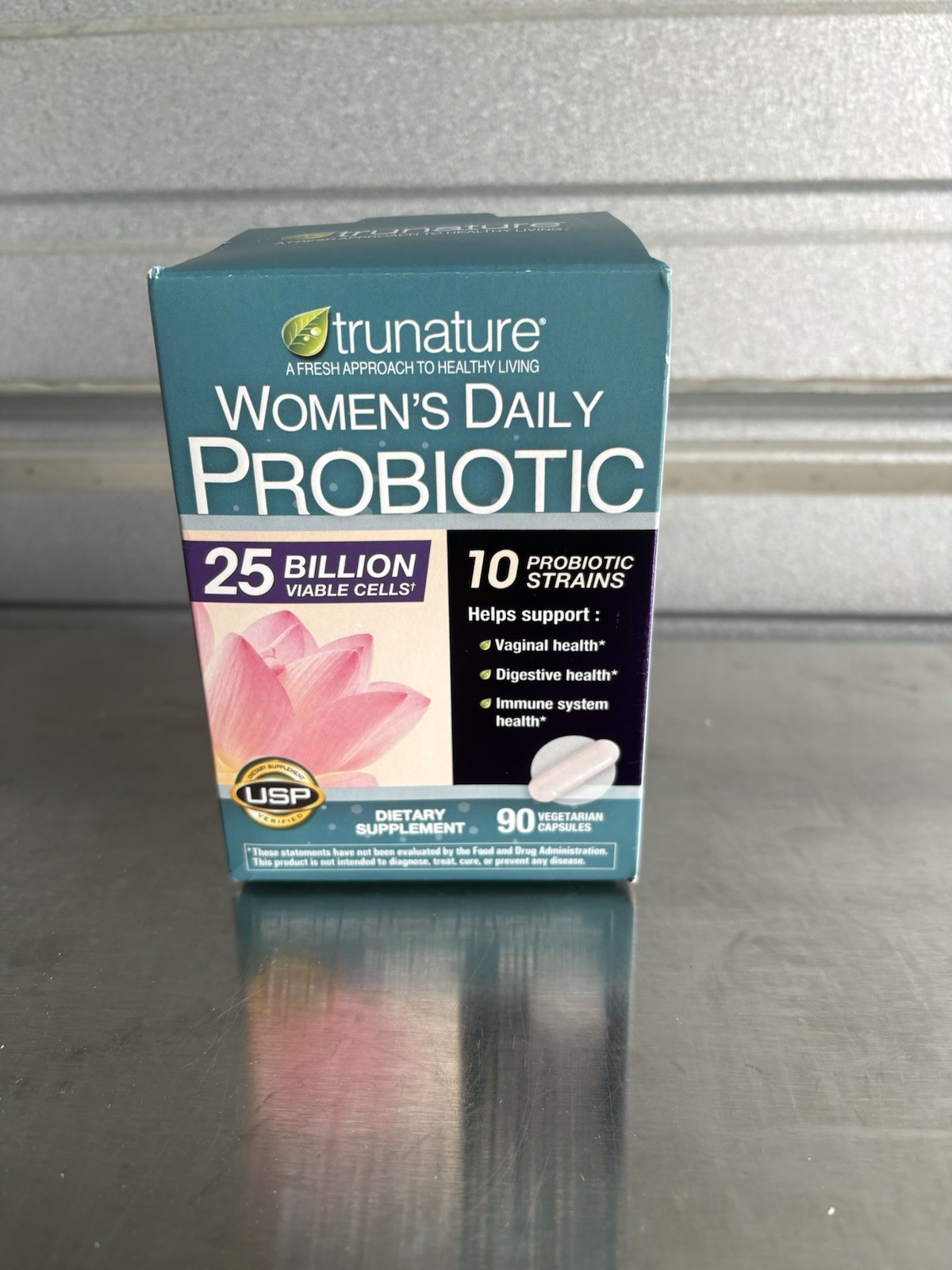 trunature Women’s Daily Probiotic 90 Vegetarian Capsules Exp 11/2027