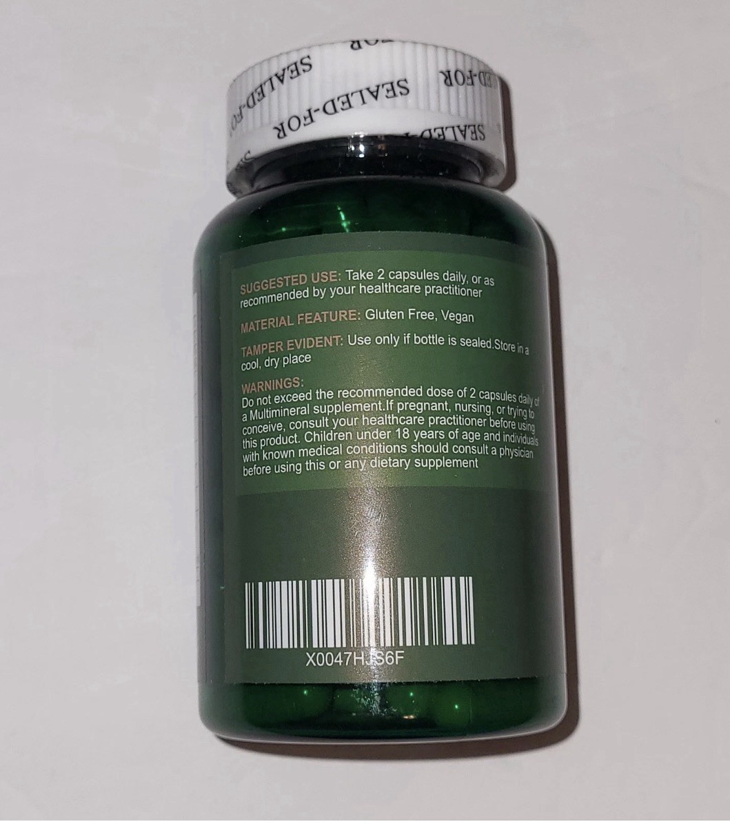HORJOY Sea Moss 29445MG 120 Capsules EXP 01/2027 Black Seed Oil + Ashwagandha
