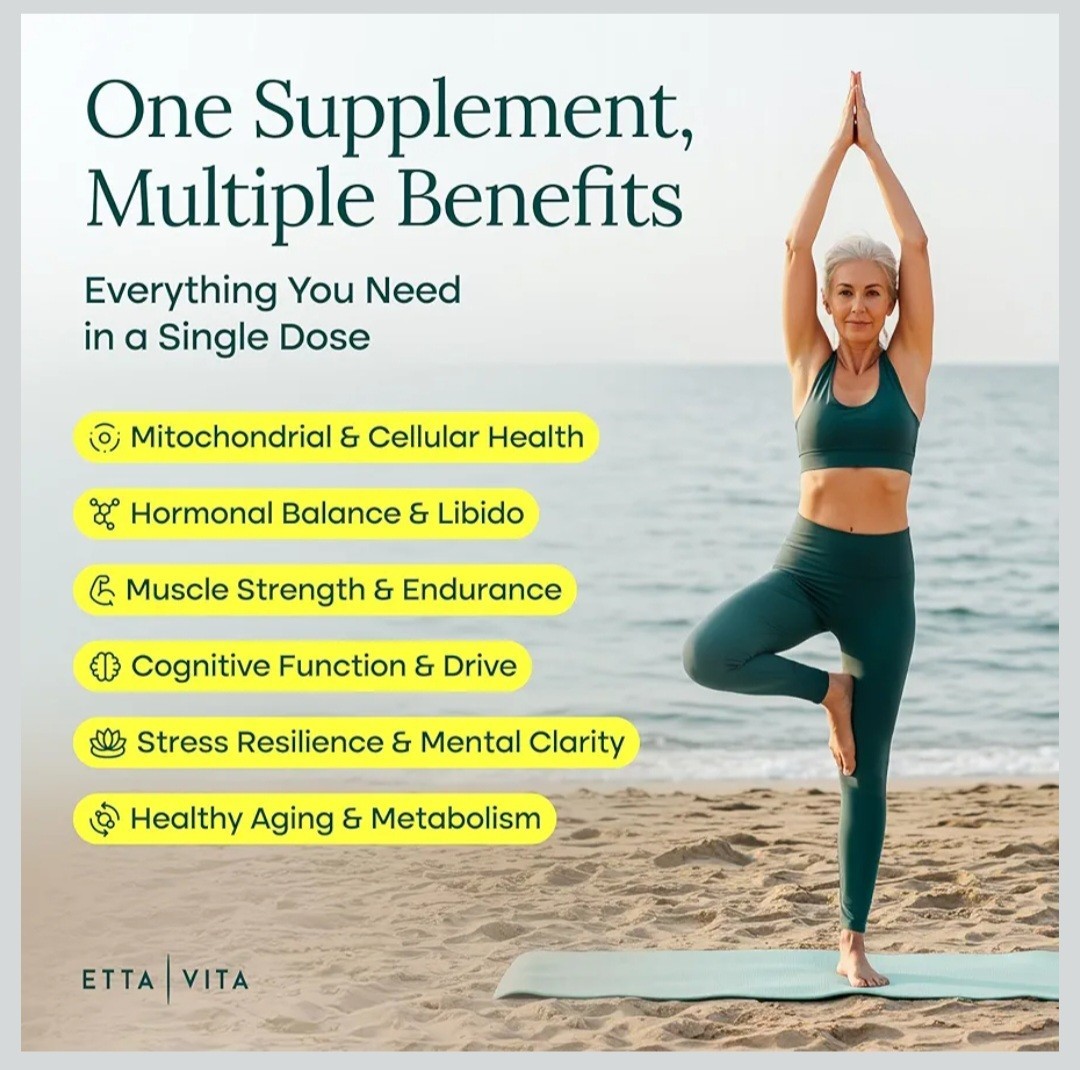 Etta Vita UltraUro Urolithin A Supplement Anti-Aging Cell Renewal 90 Caps 05/27