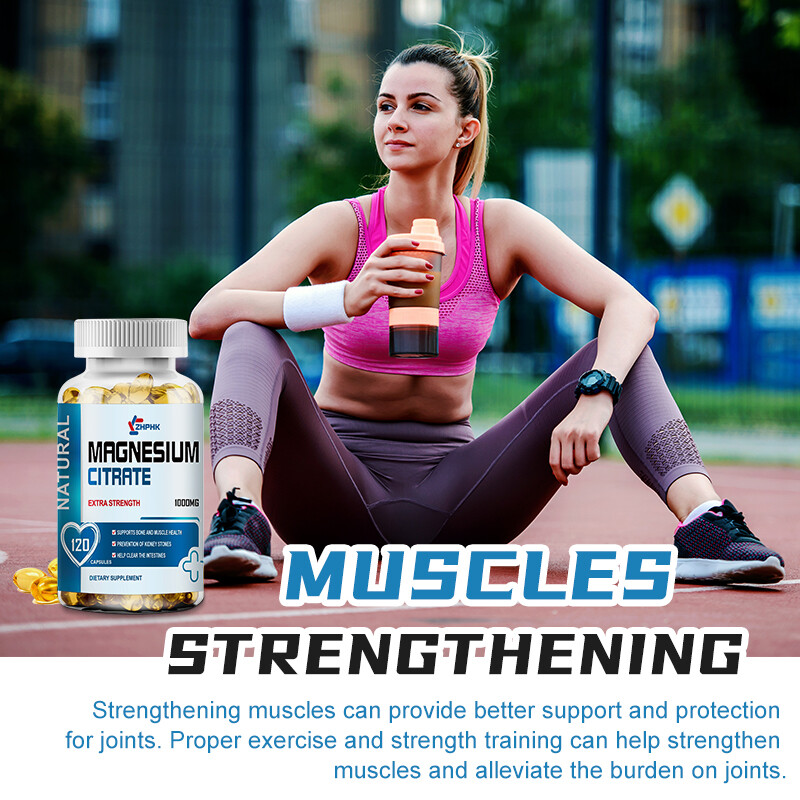 Magnesium Citrate 120 Pills NaturalSlim MagicMag C- Bone Health, Immune System