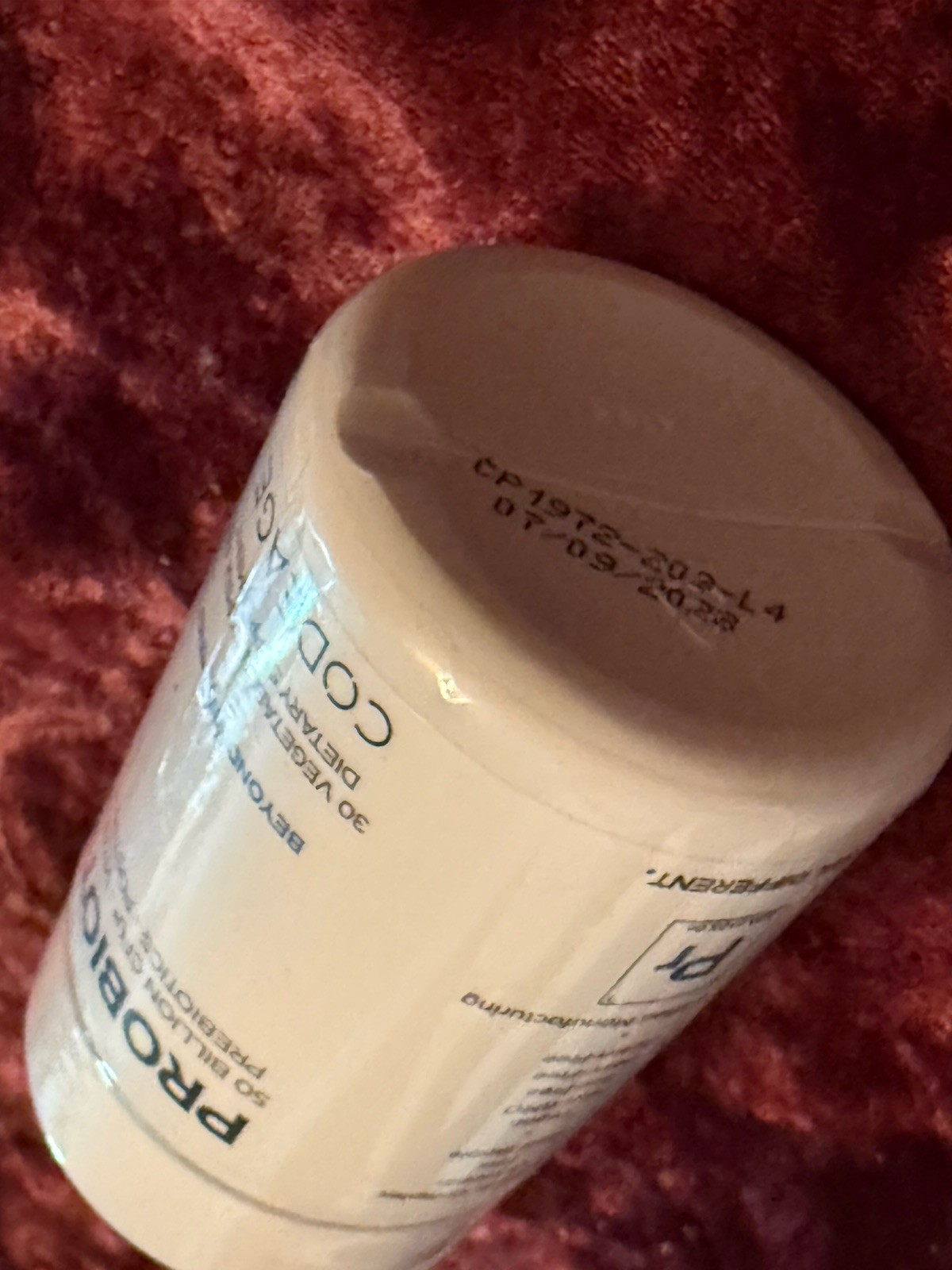 Codeage Probiotic+ 50 Billion CFU 12Strain D3, Zinc Bisglycinate, Quercetin 30ct