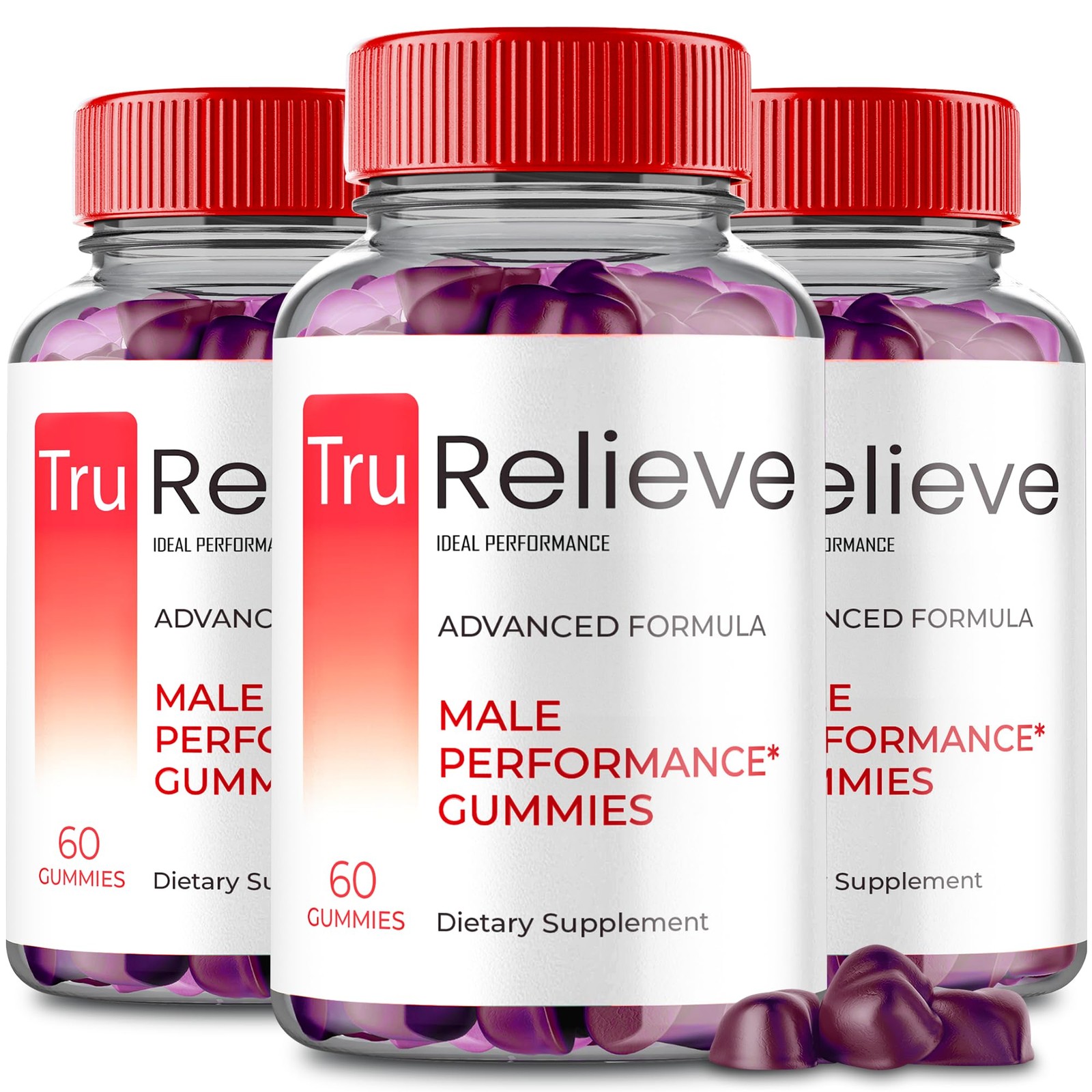 Tru Relieve General Wellness Supplement – 180 Gummies (3 Pack)