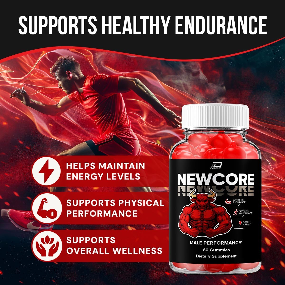 (1 Pack) Newcore Gummies for Men – New Core Male Gummy All-Natural Reviews
