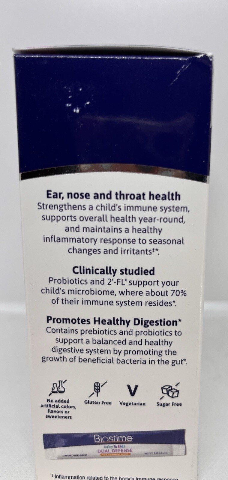 Biostime Kids Immune Respiratory Support Prebiotic Probiotic – Unflavored Powder