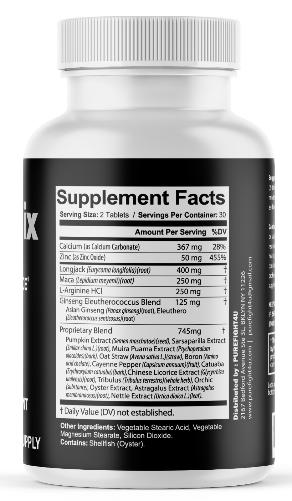 ProTrenix Male Tablets Support for Energy, Vitality & Stamina – 4 Bottles