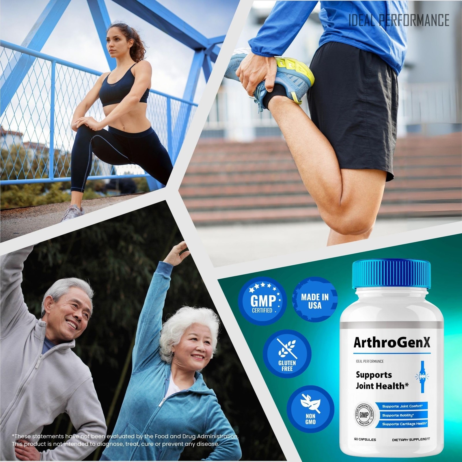 Arthro Gen X Arthrogenx Joint Supplement Supplement – 120 Capsules (2 Pack)
