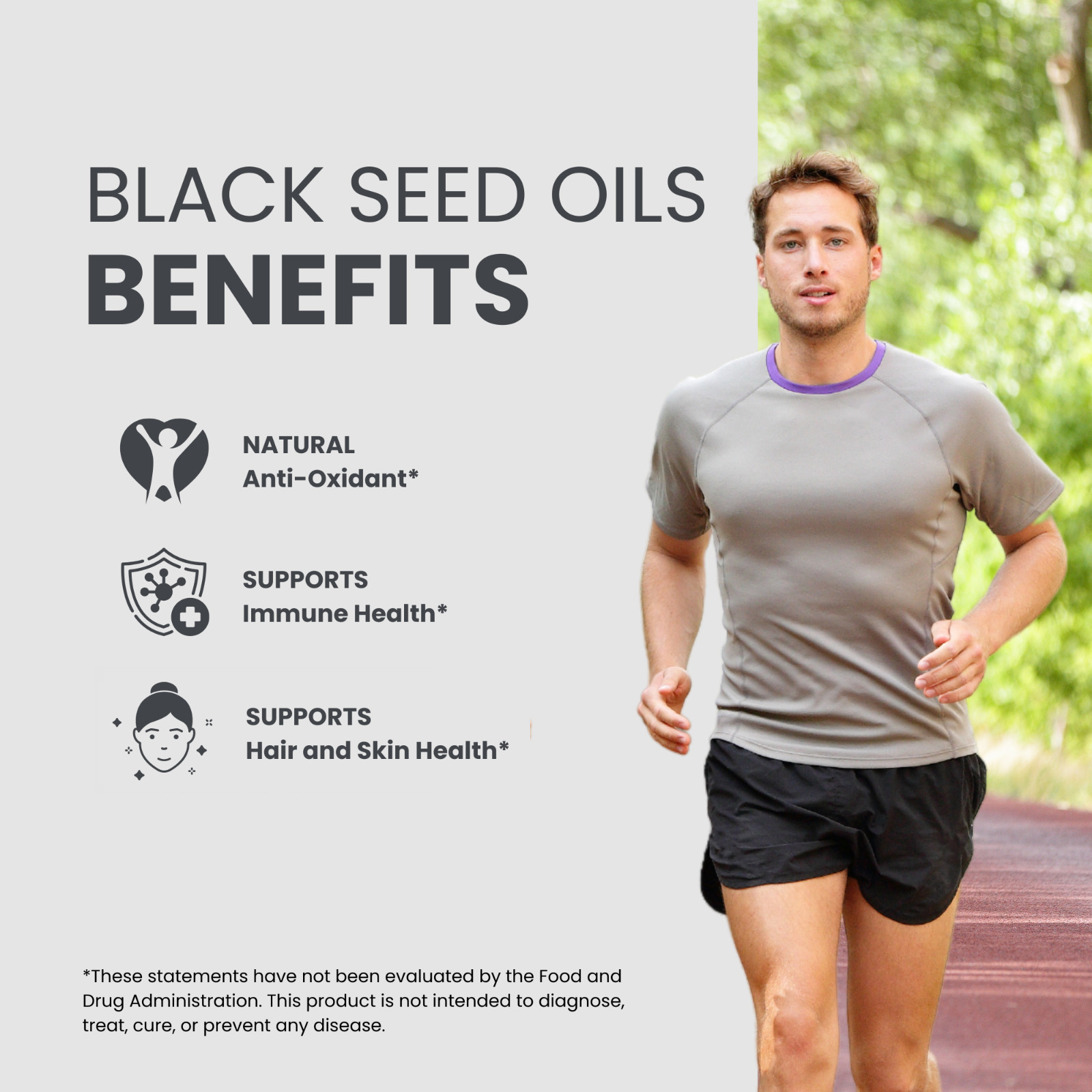 Zaytun Vitamins Halal Black Seed Oil Capsules, Premium Nigella Sativa, 90 Count