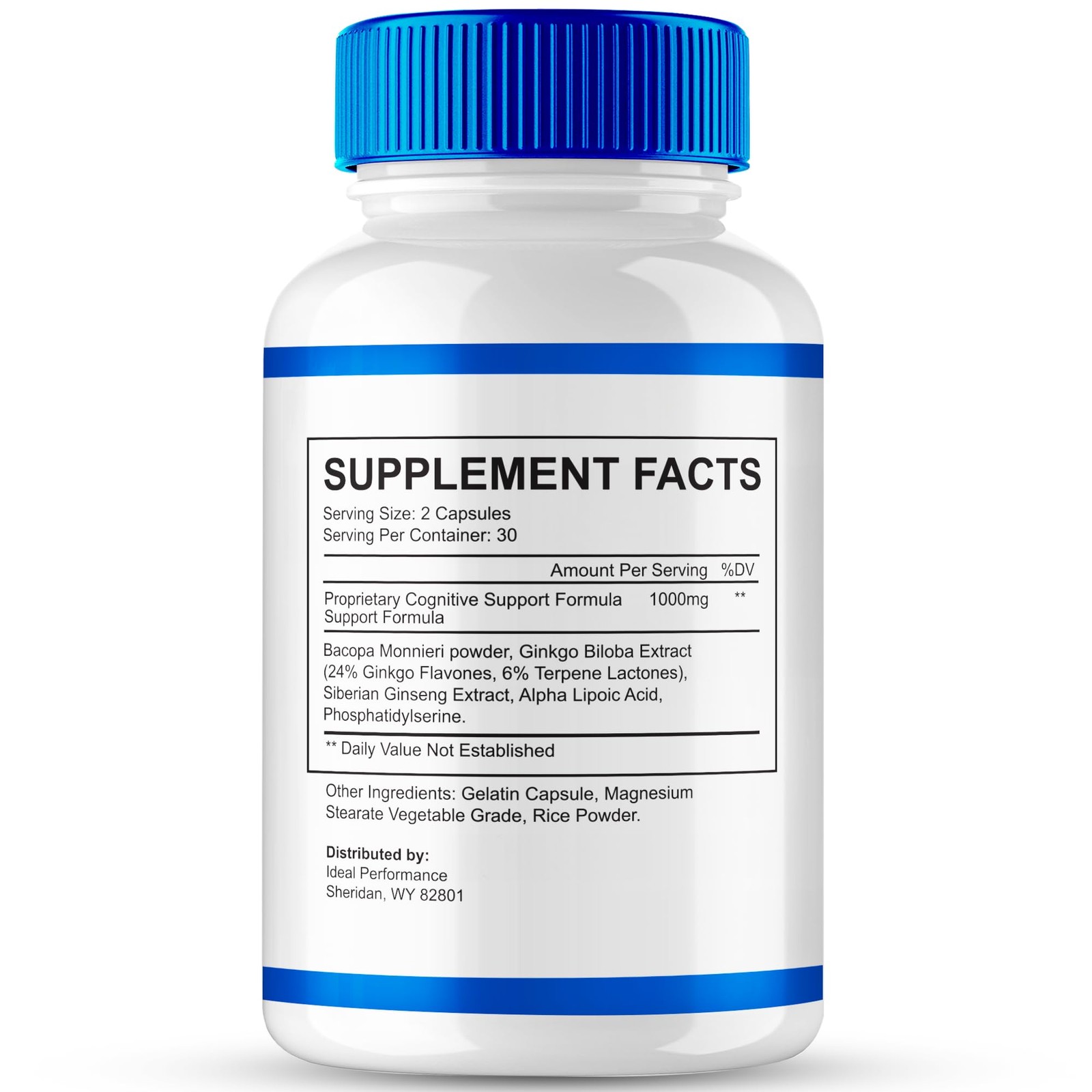 Memory Defender Brain Nervous System Supplement – 180 Capsules (3 Pack)