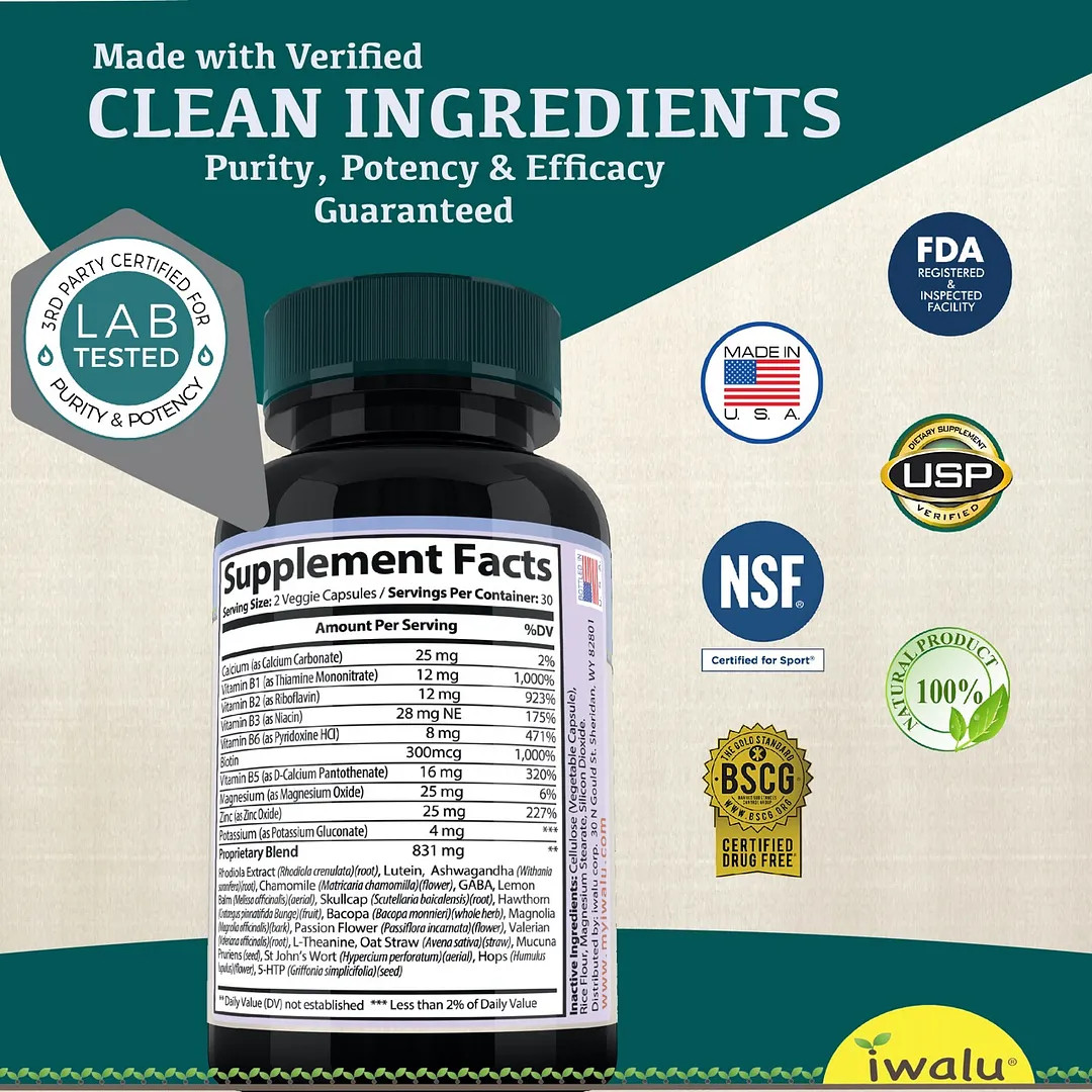Good Sleeping Tablets | Best Supplement Capsule Pill Men Women FREE SHIP