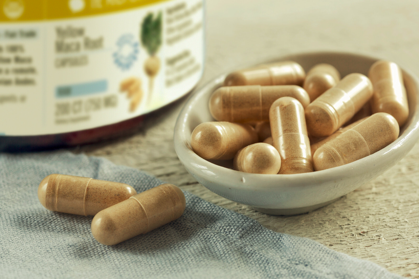 Raw Organic Peruvian Maca Root Capsules – Fresh Harvest, GMO-Free, Fair Trade