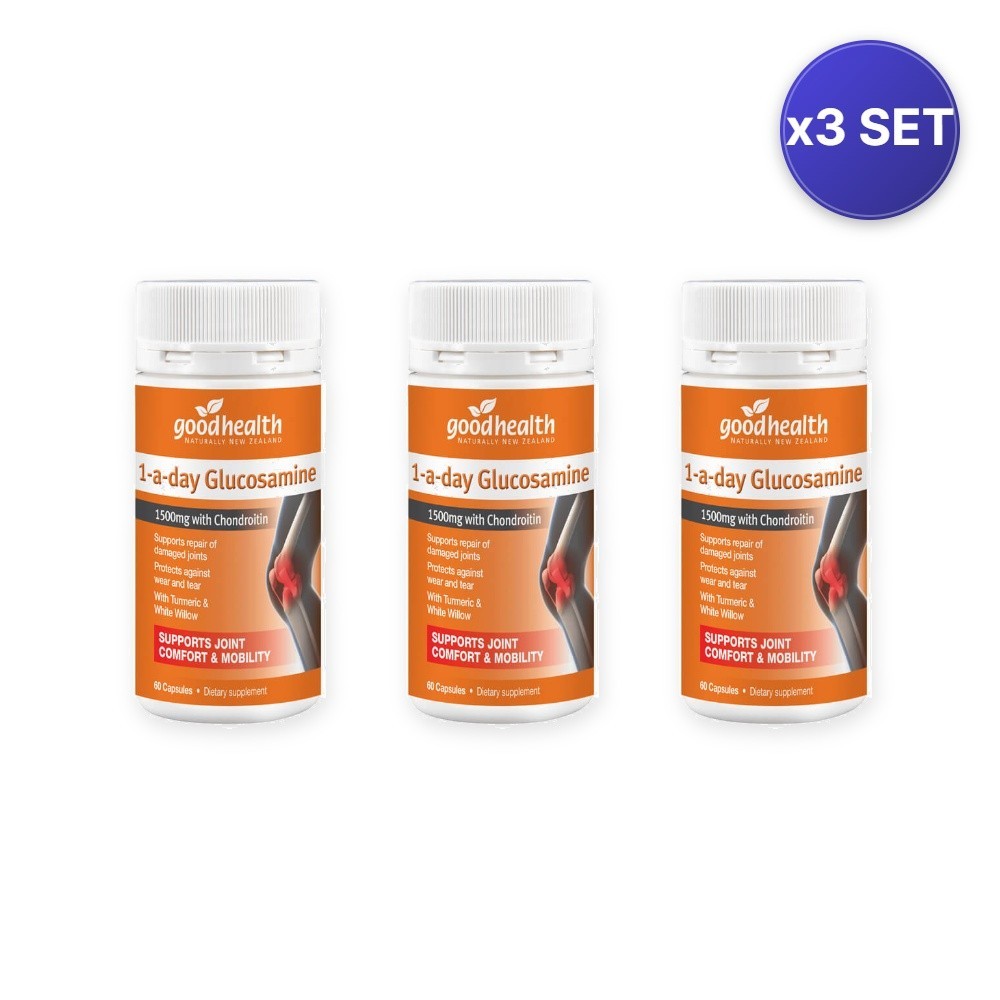 Glucosamine 1-A-Day 60 Capsules – 3 Pack