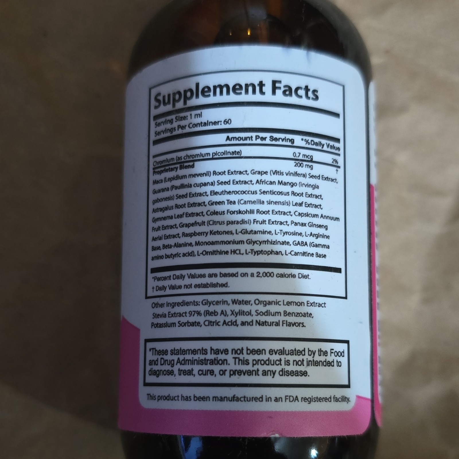 Gelatine Sculpt Dietary Supplement Drops 2 fl oz Metabolism Exp 03/2028