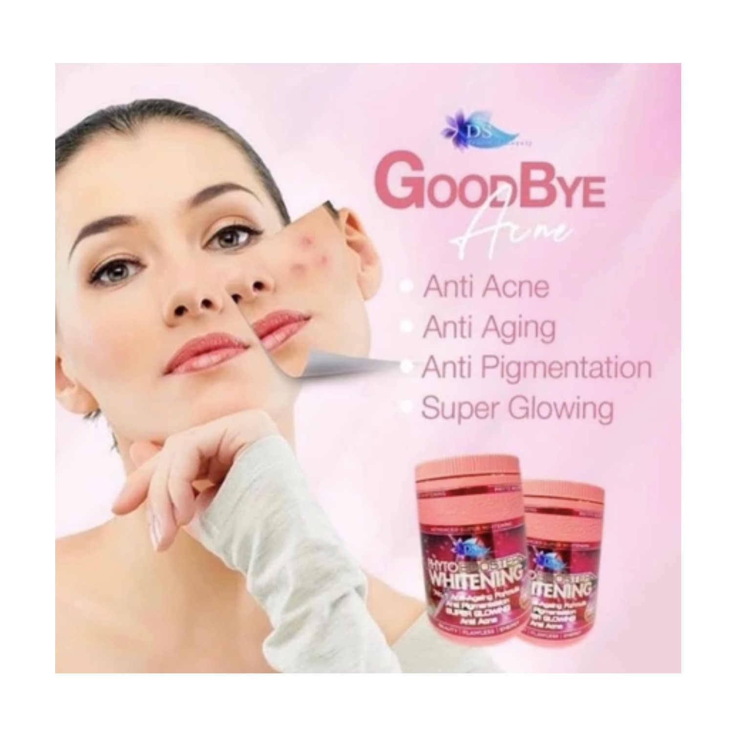 4x Phyto Booster Whitening Anti Aging Acne Wrinkles Remover Skin Brightening